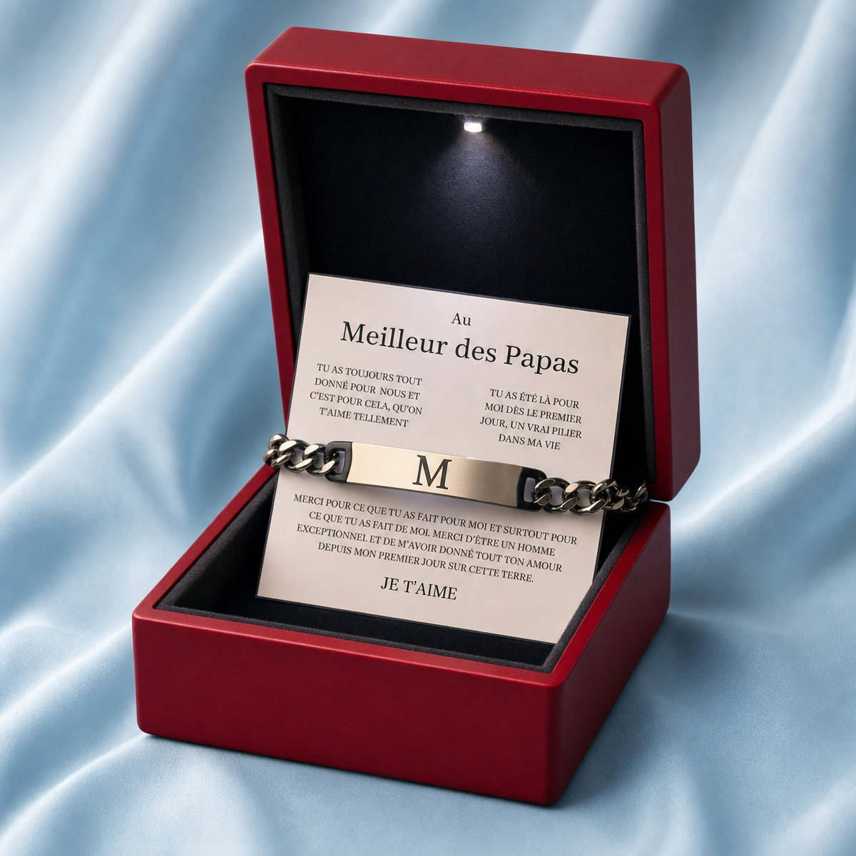 „To the Best of Dads“-Armbandbox