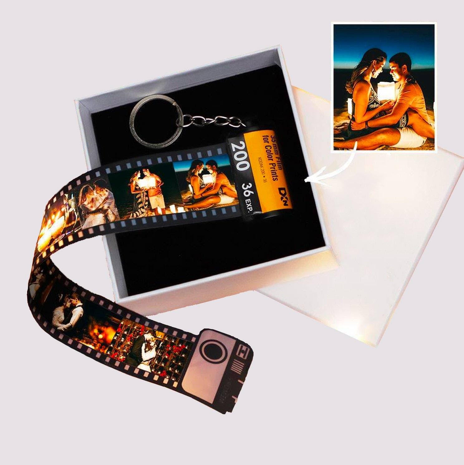 Personalisierter Foto-Schlüsselanhänger