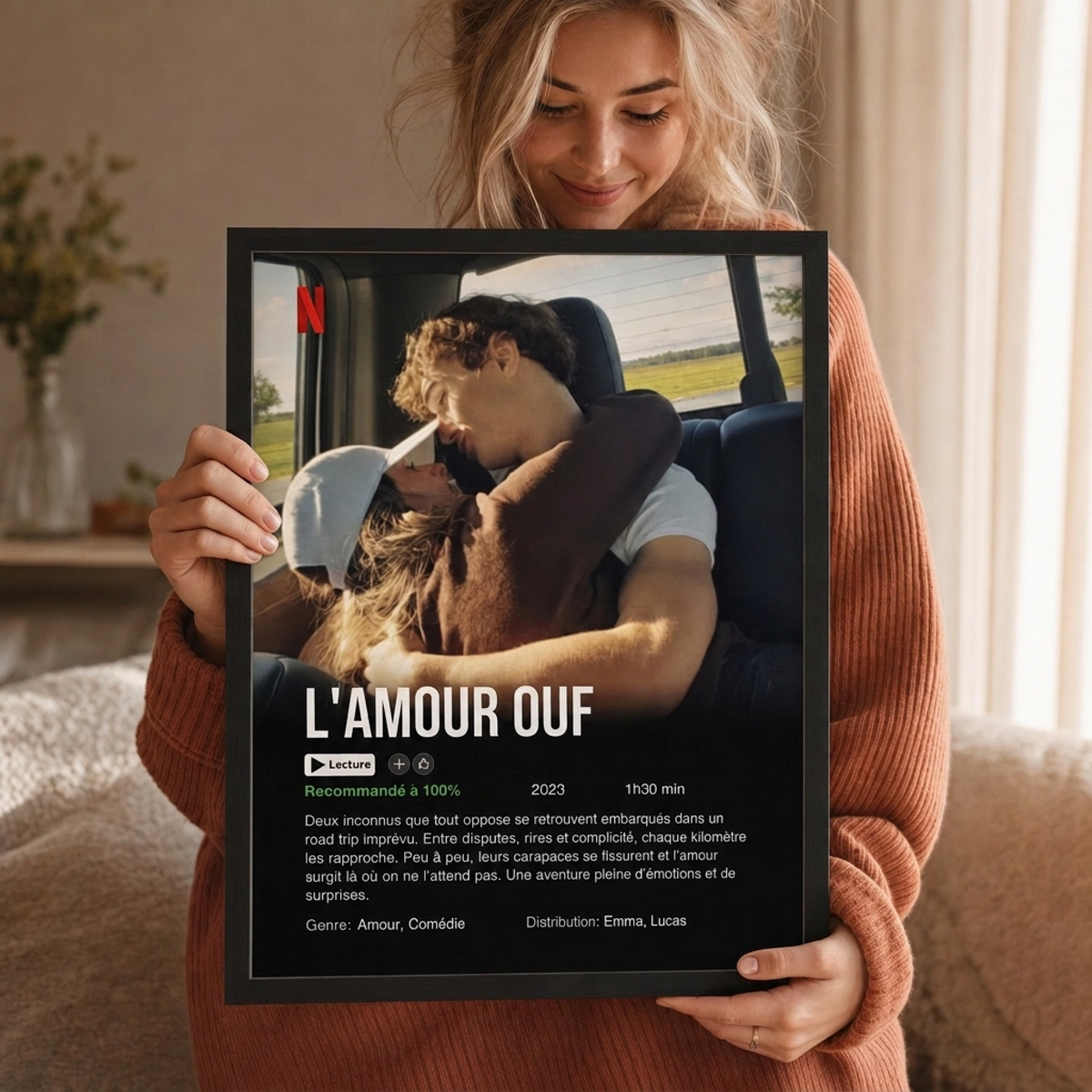 Affiche Netflix Personnalisée